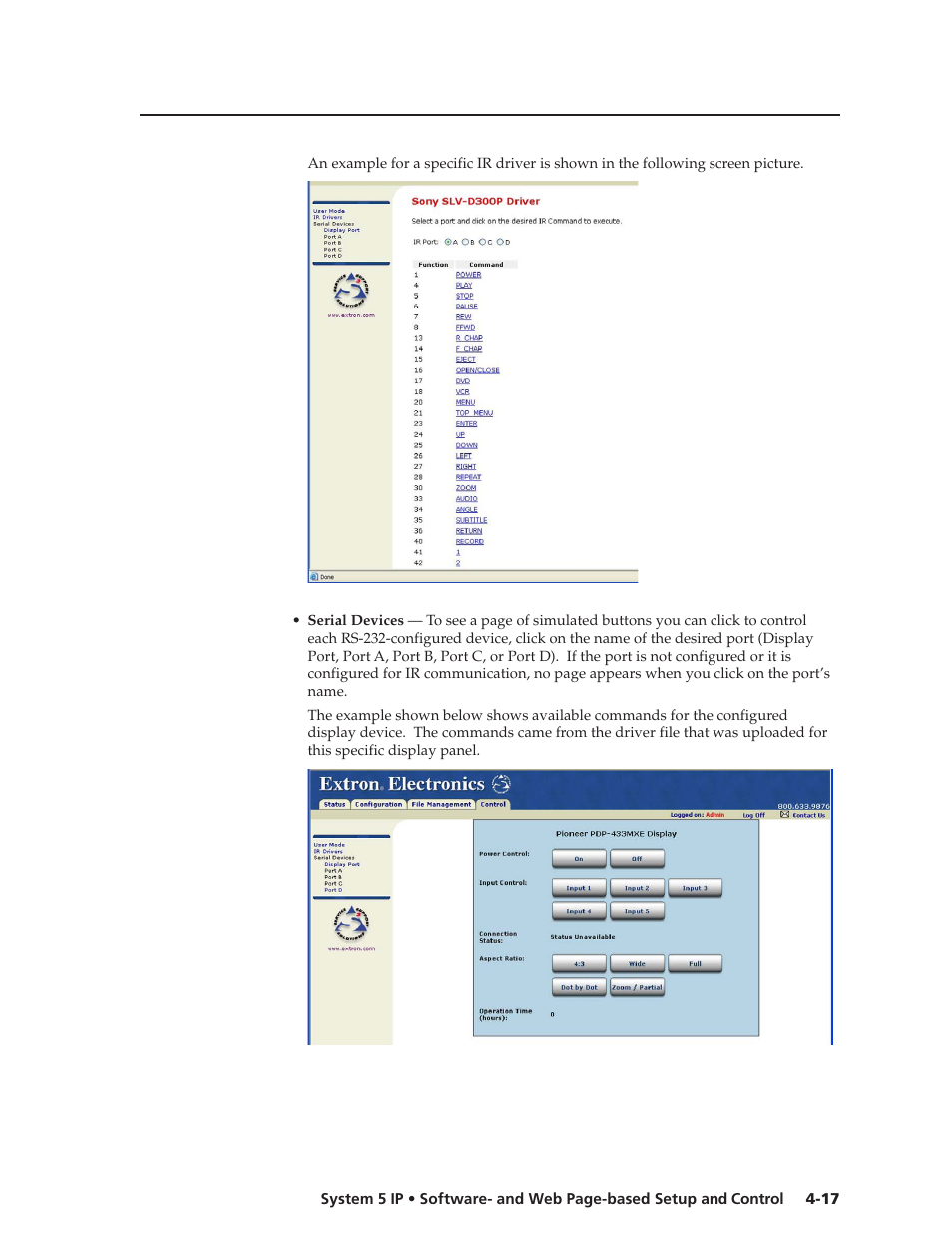 Preliminar y | Extron Electronics System 5 IP Series User Guide User Manual | Page 53 / 126