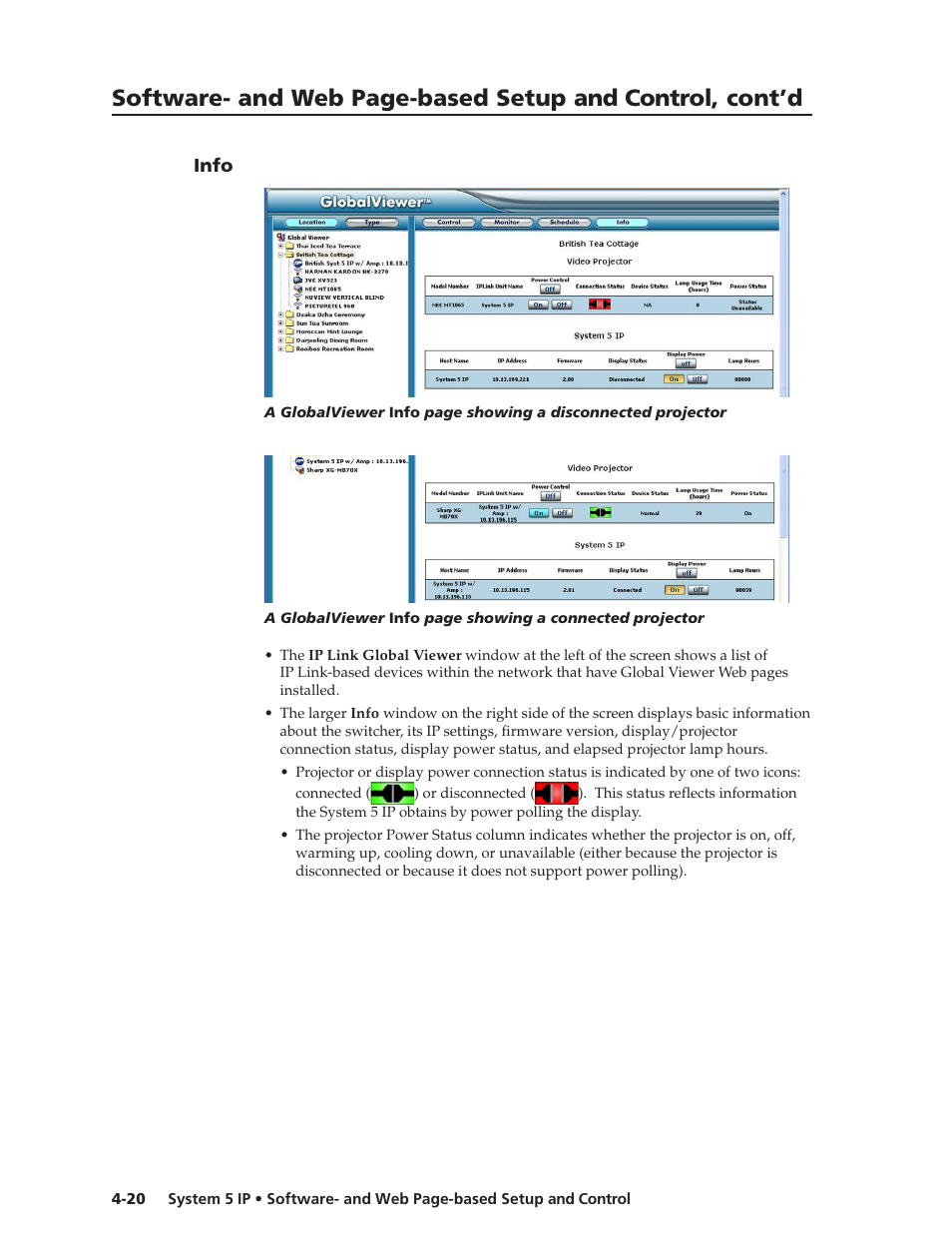 Info, Preliminar y | Extron Electronics System 5 IP Series User Guide User Manual | Page 56 / 126