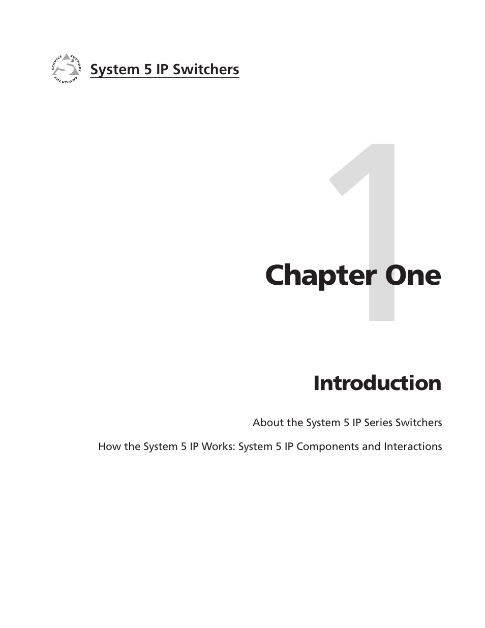 Ch.1: introduction, Chapter 1 • introduction | Extron Electronics System 5 IP Series User Guide User Manual | Page 7 / 126