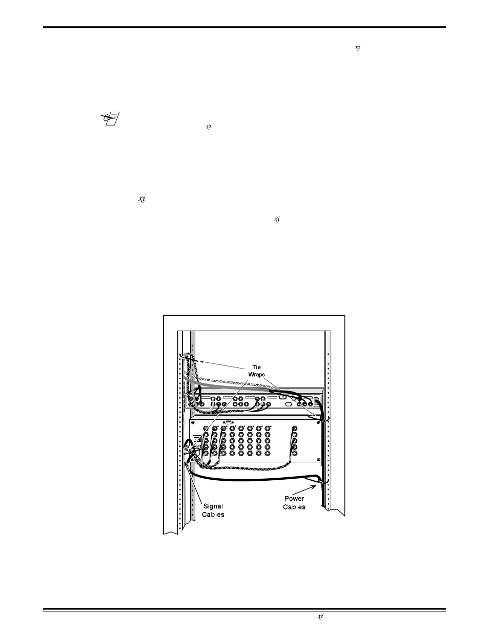 Cabling a system 4 xi in a rack | Extron Electronics System 4xi Series User Manual | Page 20 / 76