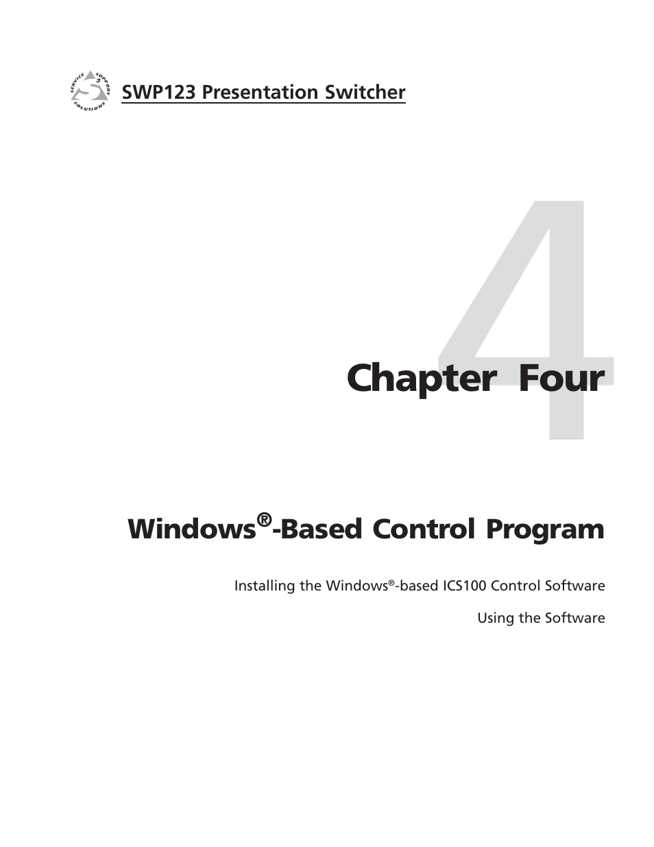 Extron Electronics SWP123 User Manual | Page 23 / 50