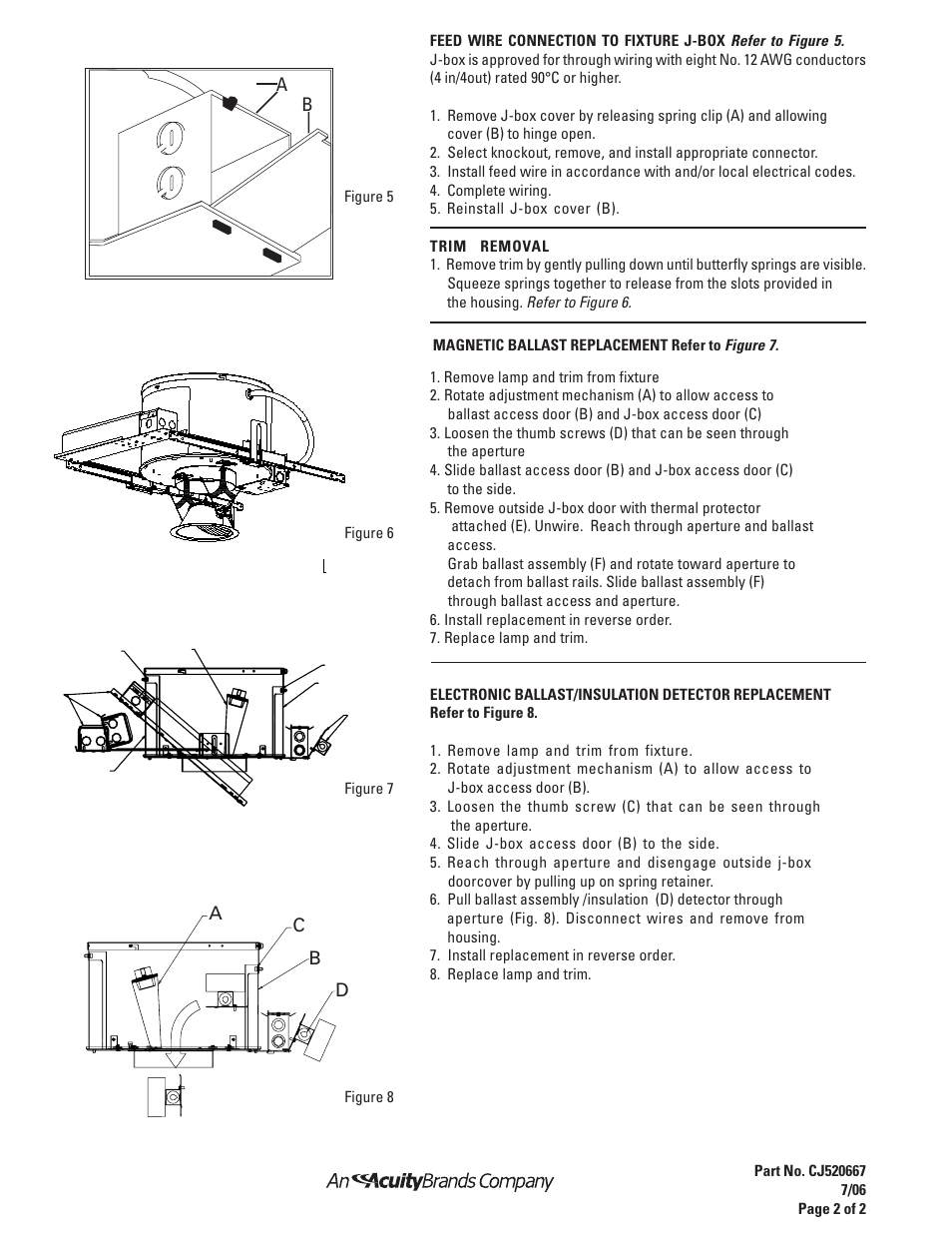 Gotham ROUGH-IN SECTION for DLWH 6 & 8 User Manual | Page 2 / 2