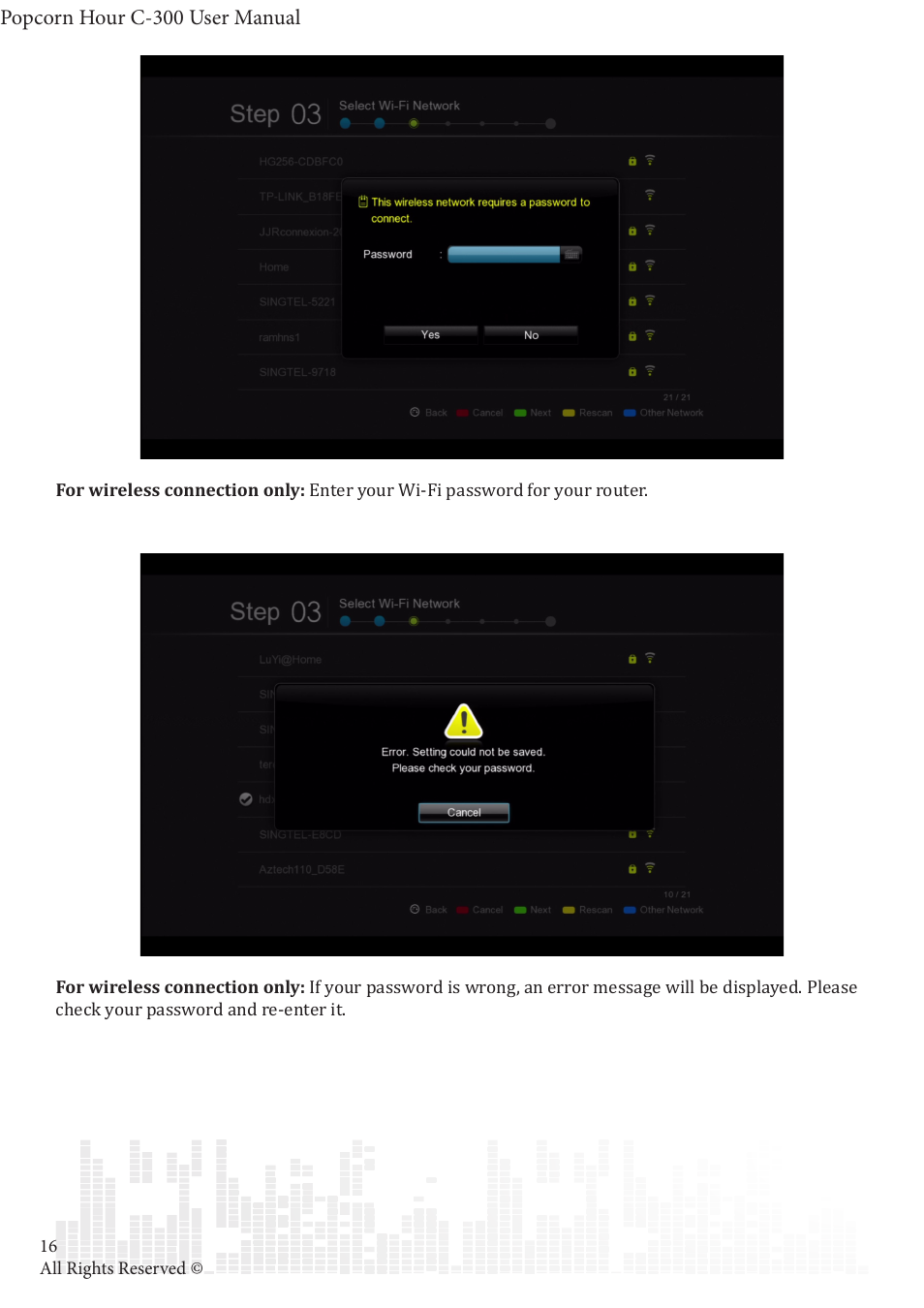 POPCORN HOUR C-300 User Manual | Page 17 / 81