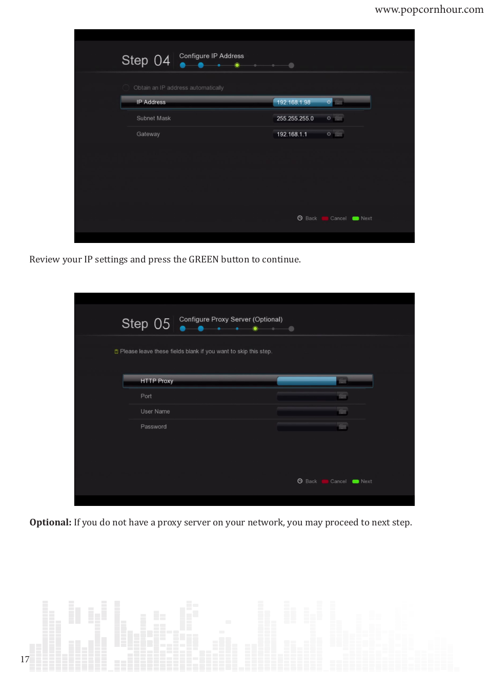 POPCORN HOUR C-300 User Manual | Page 18 / 81