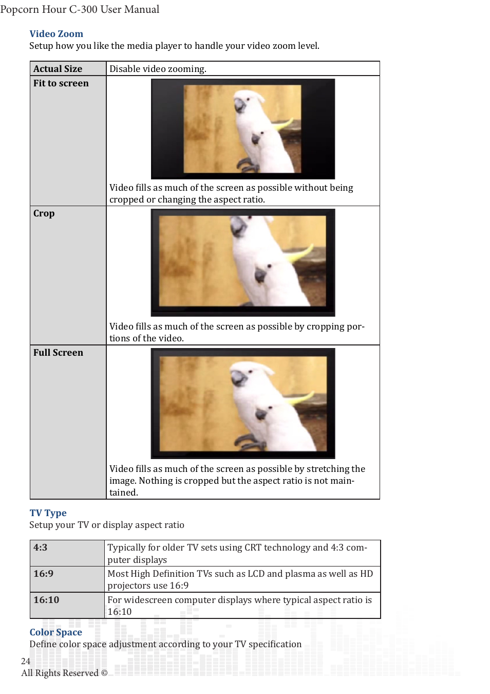 POPCORN HOUR C-300 User Manual | Page 25 / 81
