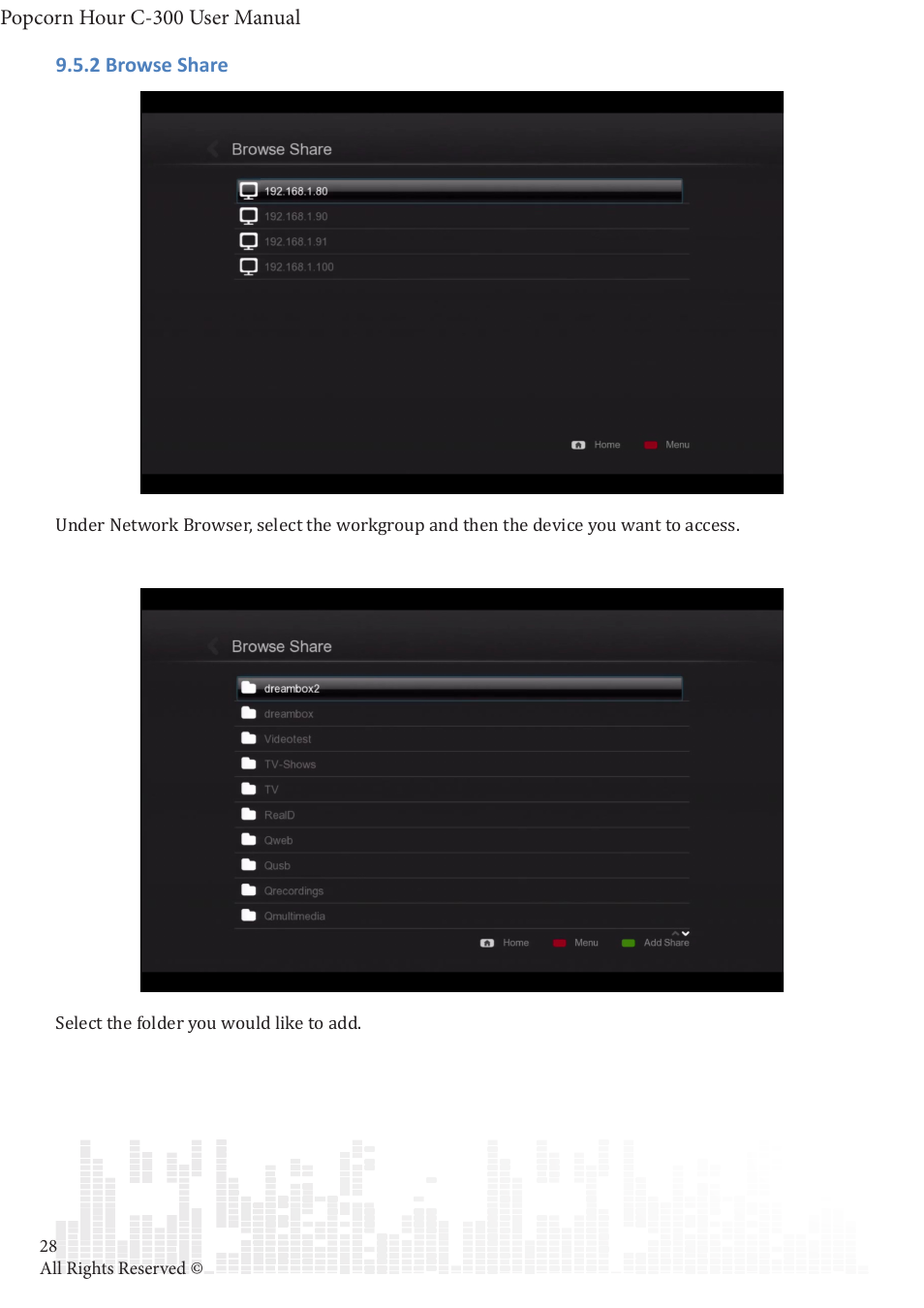 POPCORN HOUR C-300 User Manual | Page 29 / 81
