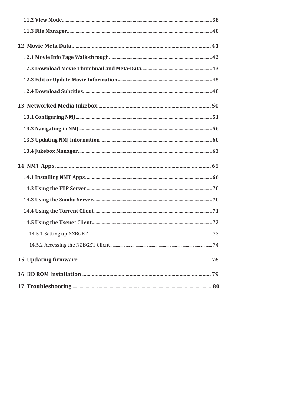 POPCORN HOUR C-300 User Manual | Page 3 / 81