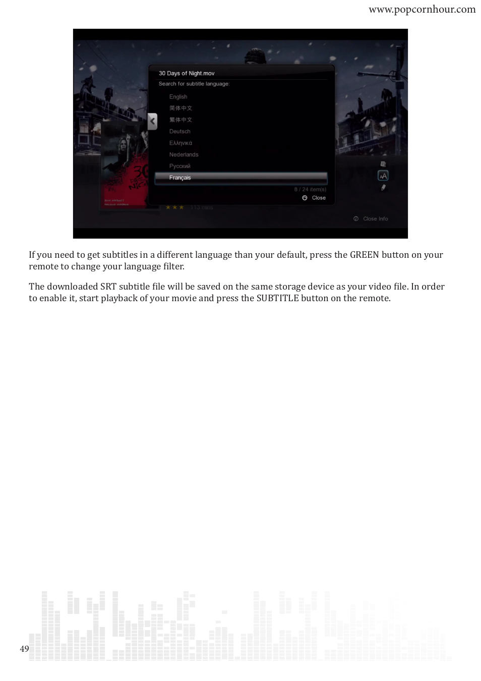 POPCORN HOUR C-300 User Manual | Page 50 / 81