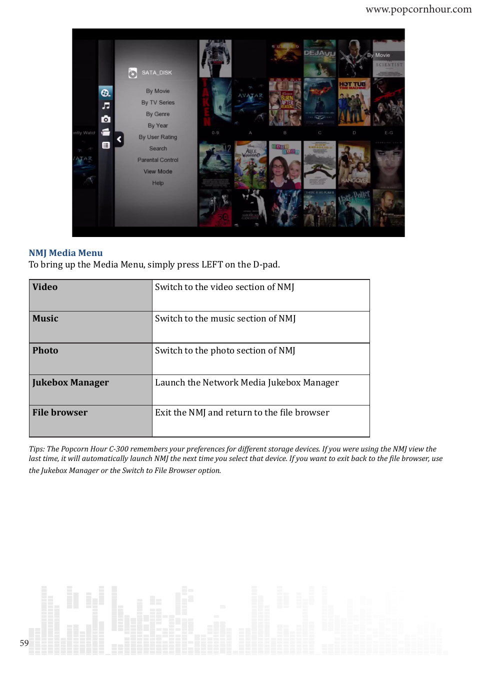 POPCORN HOUR C-300 User Manual | Page 60 / 81