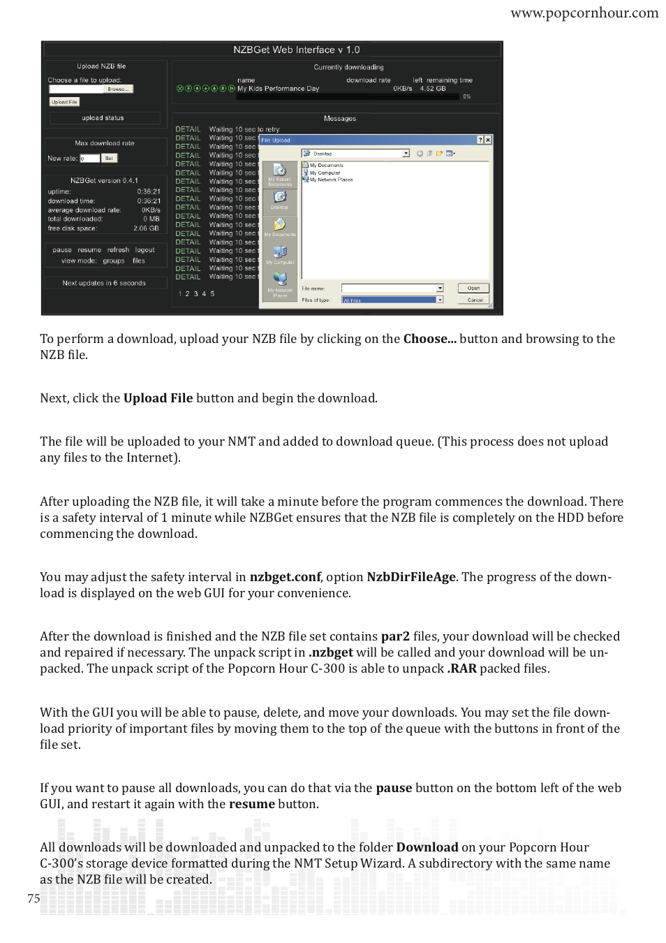 POPCORN HOUR C-300 User Manual | Page 76 / 81