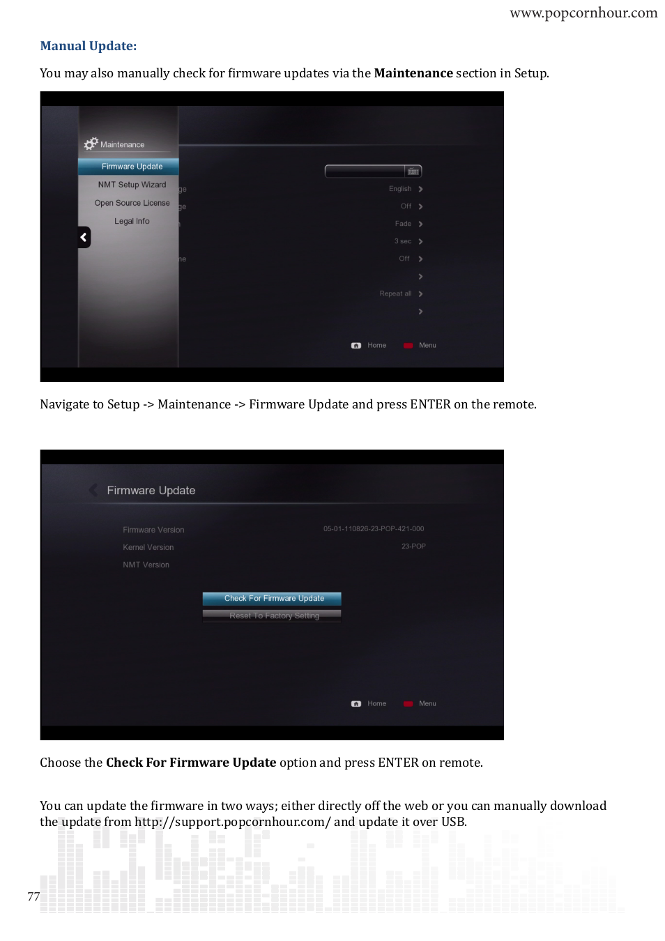 POPCORN HOUR C-300 User Manual | Page 78 / 81