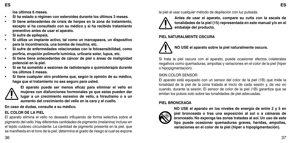 Imetec BELLISSIMA ZERO User Manual | Page 20 / 59