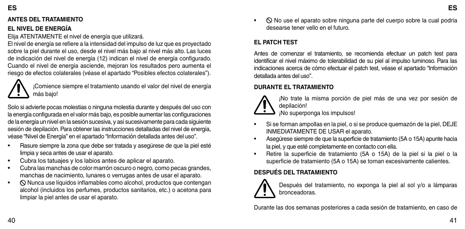 Imetec BELLISSIMA FLASH & GO PLUS User Manual | Page 24 / 63