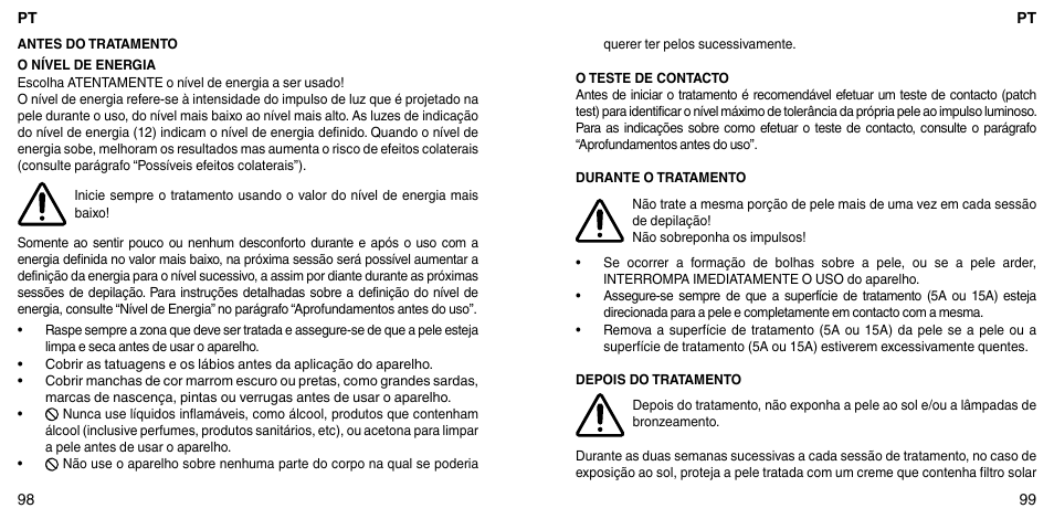 Imetec BELLISSIMA FLASH & GO PLUS User Manual | Page 53 / 63