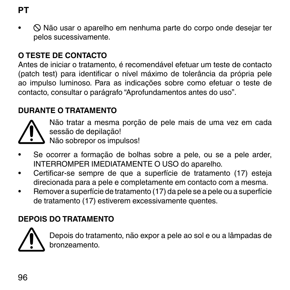 Imetec BELLISSIMA SENSEPIL LUX User Manual | Page 100 / 118