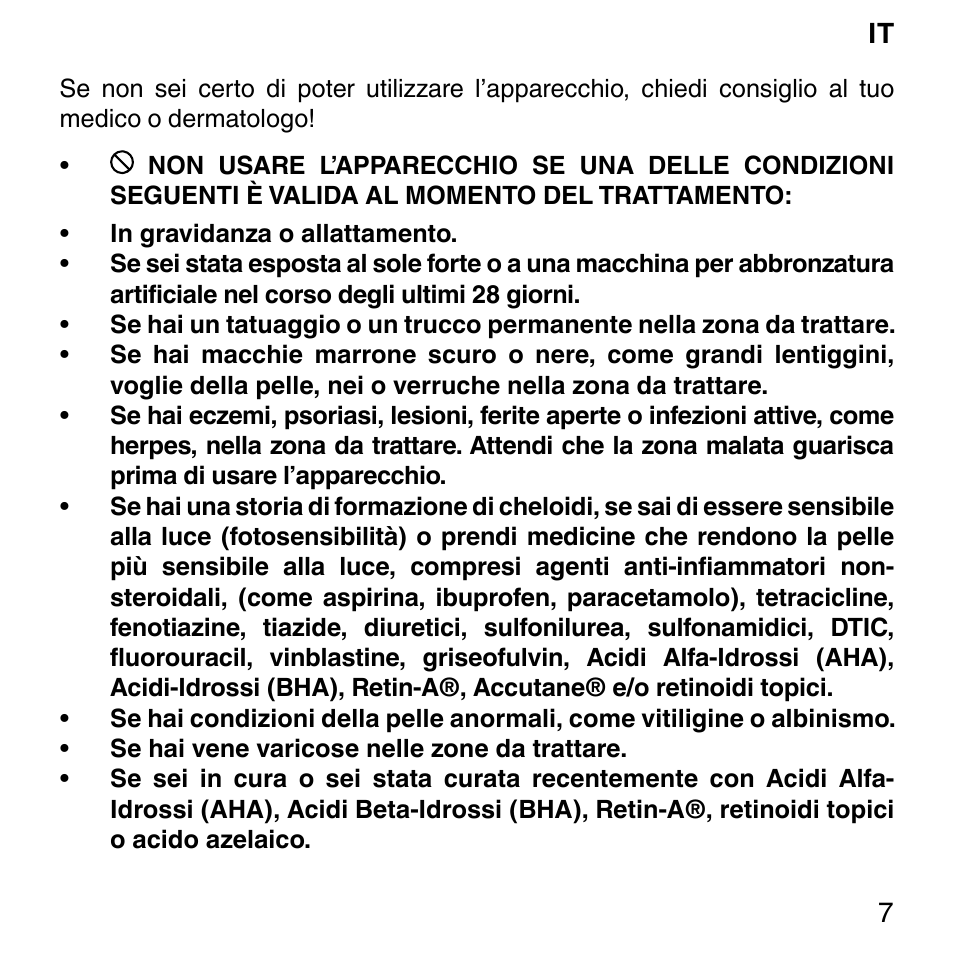 Imetec BELLISSIMA SENSEPIL LUX User Manual | Page 11 / 118