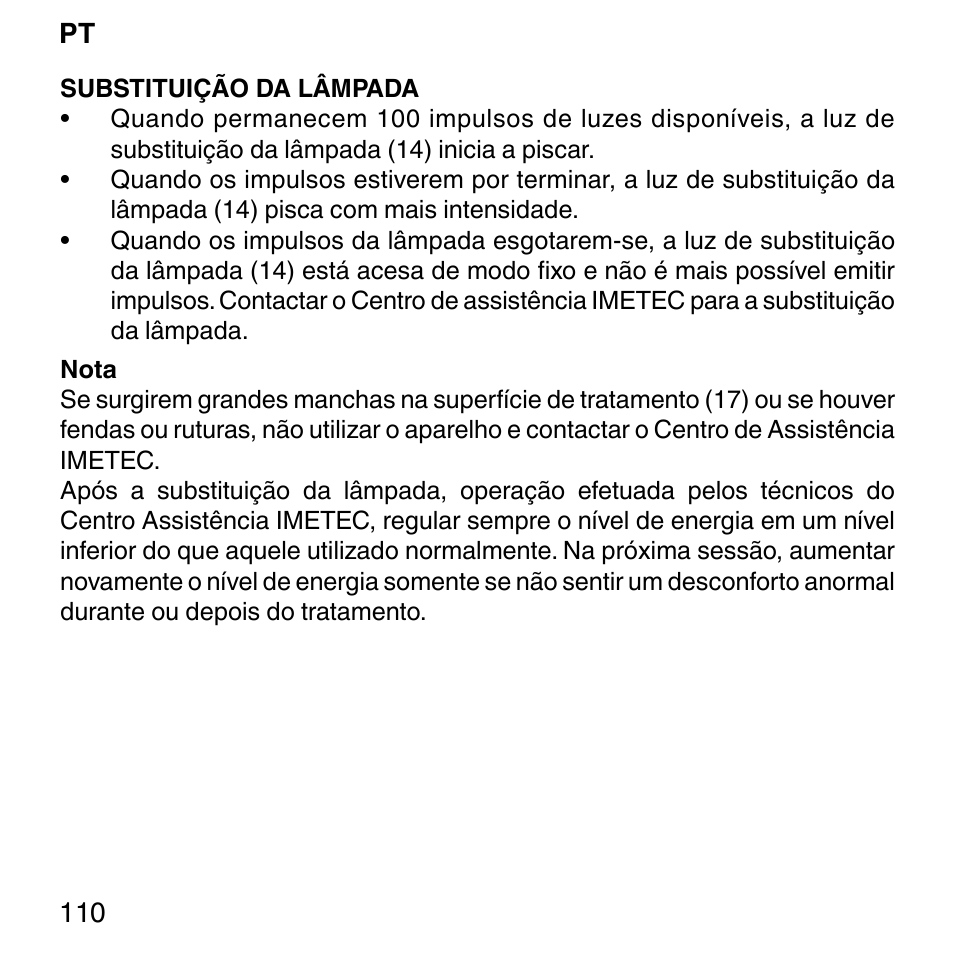 Imetec BELLISSIMA SENSEPIL LUX User Manual | Page 114 / 118