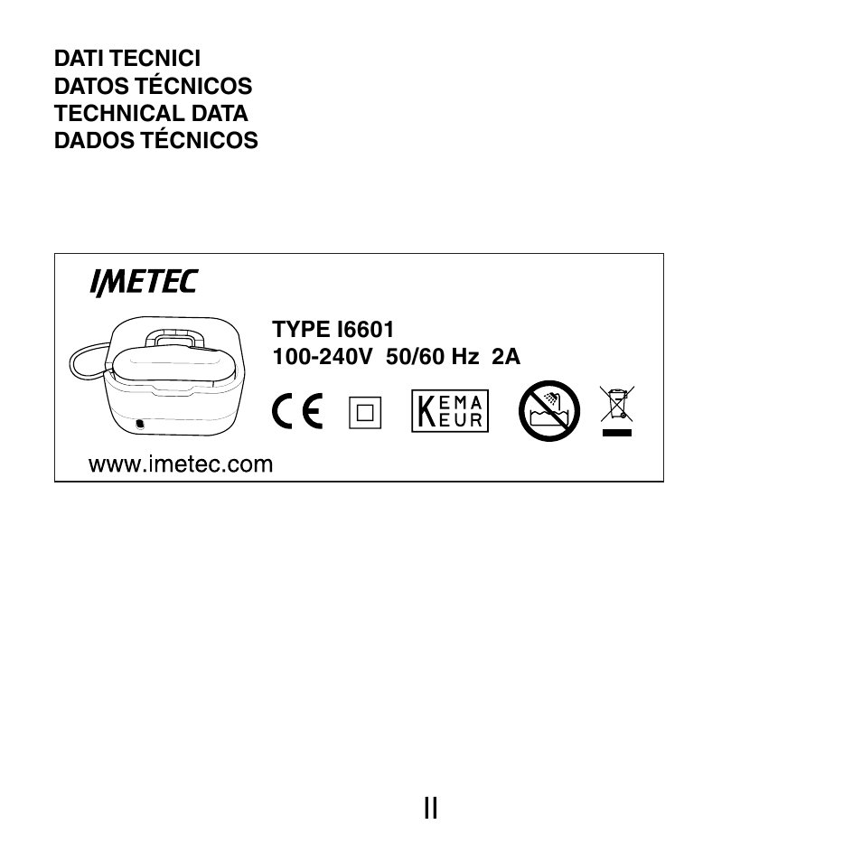 Imetec BELLISSIMA SENSEPIL LUX User Manual | Page 3 / 118