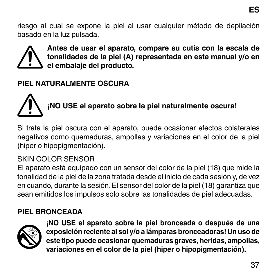 Imetec BELLISSIMA SENSEPIL LUX User Manual | Page 41 / 118