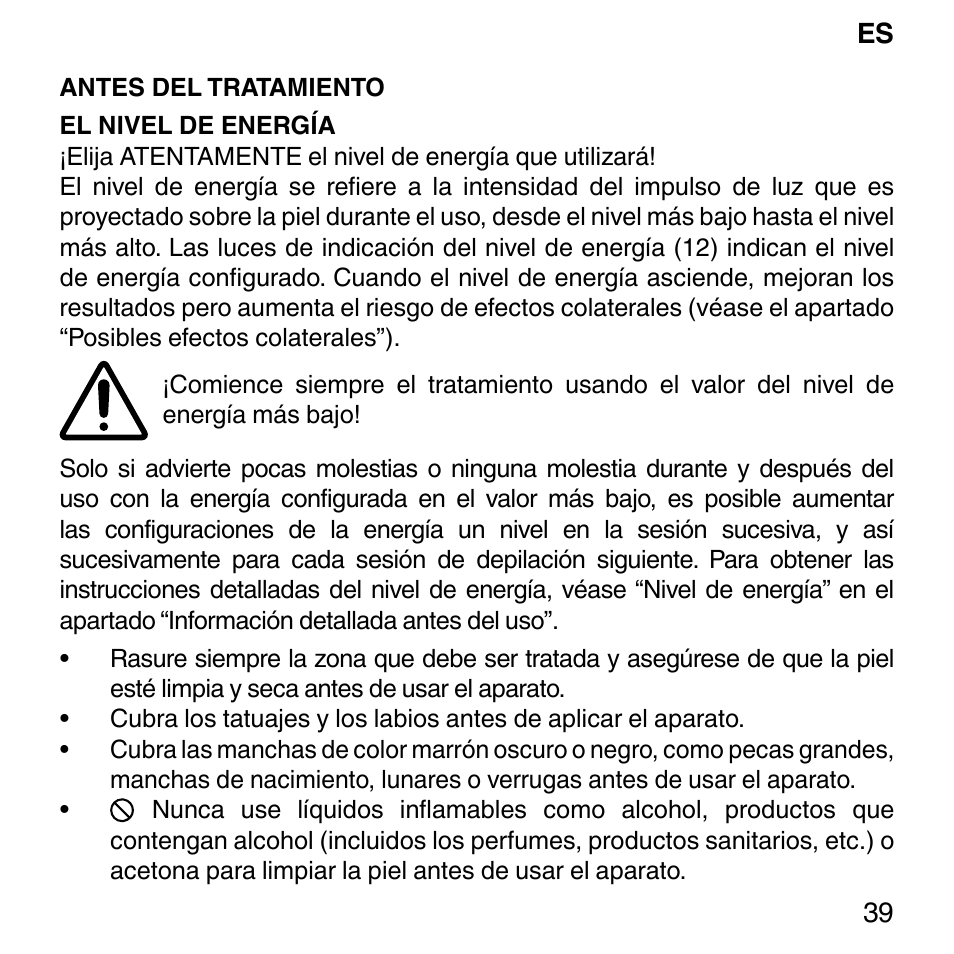 Imetec BELLISSIMA SENSEPIL LUX User Manual | Page 43 / 118