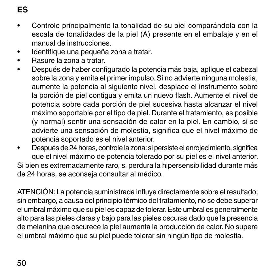 Imetec BELLISSIMA SENSEPIL LUX User Manual | Page 54 / 118