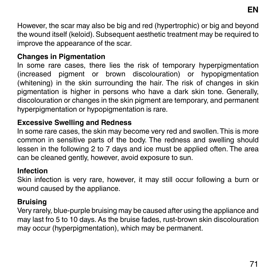 Imetec BELLISSIMA SENSEPIL LUX User Manual | Page 75 / 118