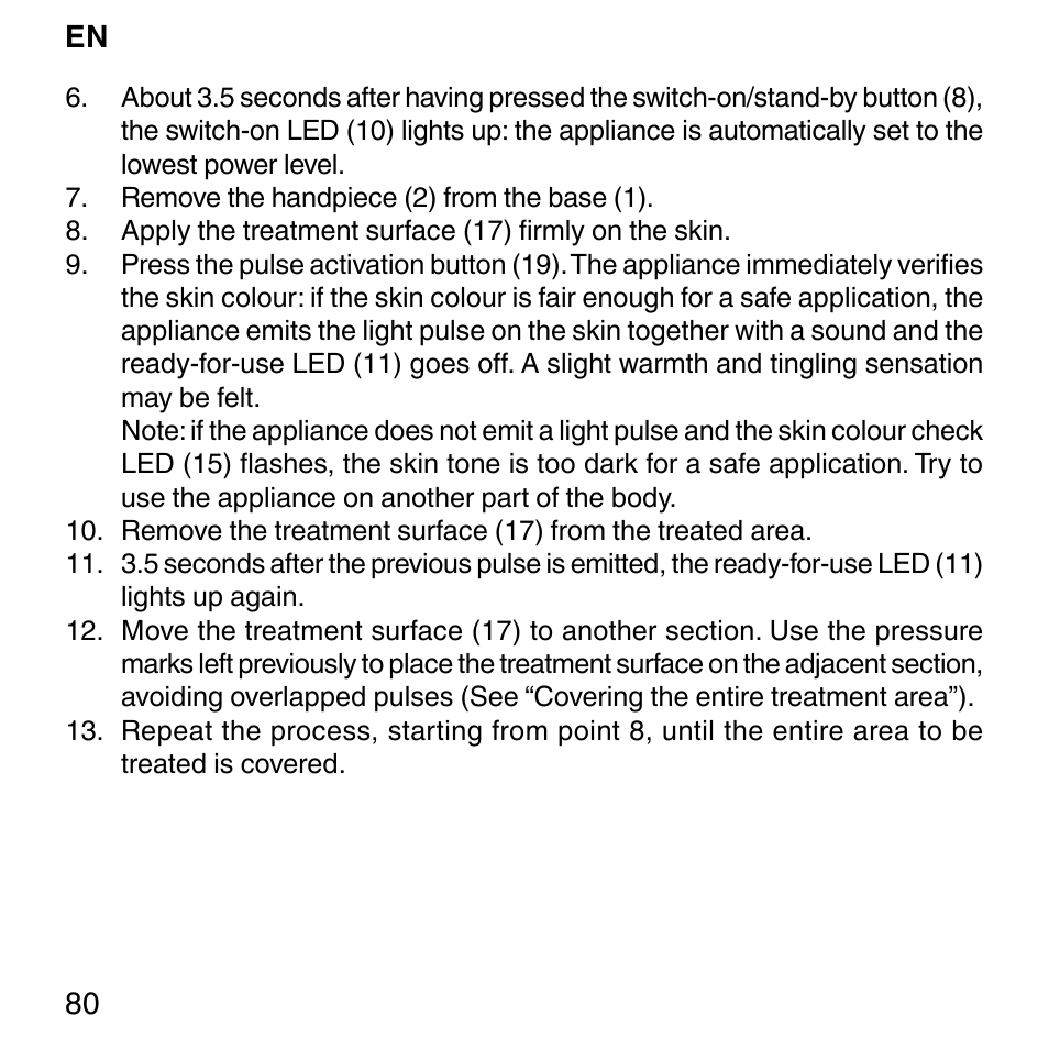 Imetec BELLISSIMA SENSEPIL LUX User Manual | Page 84 / 118