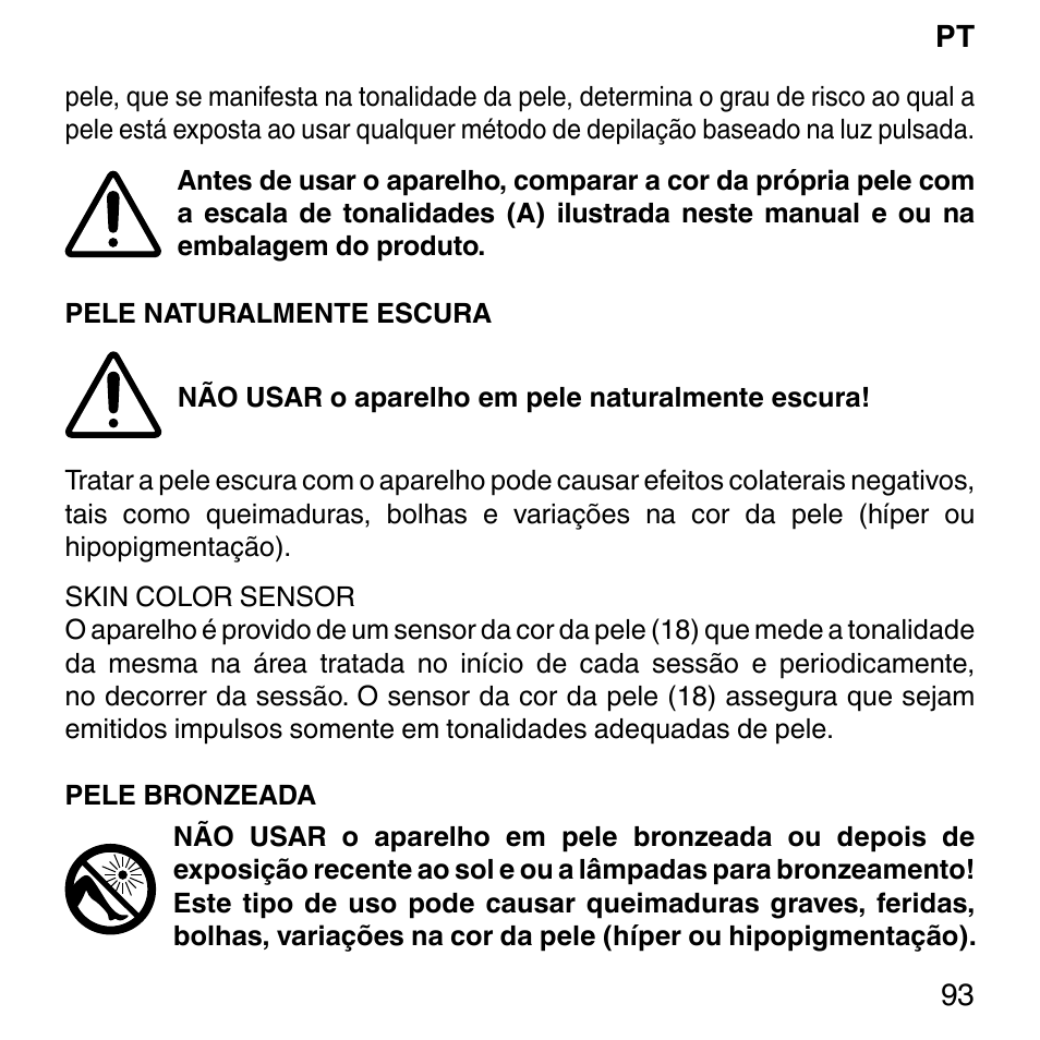 Imetec BELLISSIMA SENSEPIL LUX User Manual | Page 97 / 118