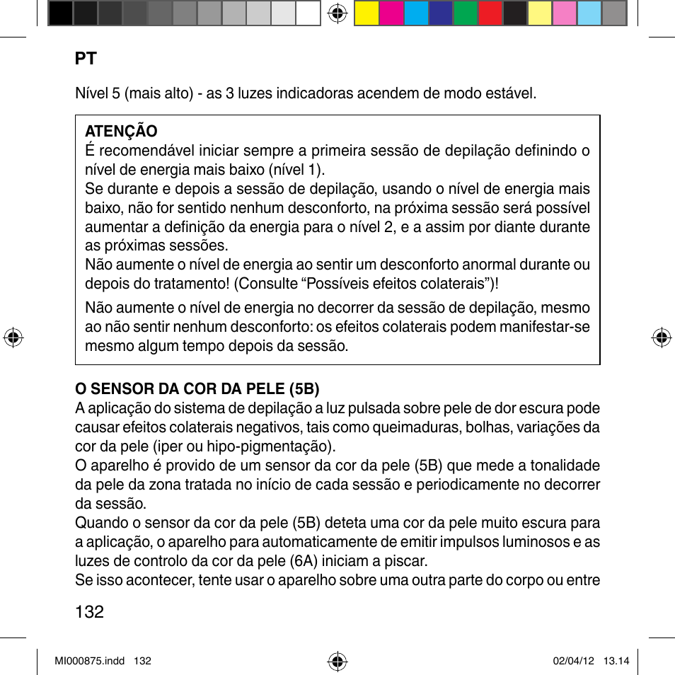 Imetec BELLISSIMA FLASH & GO DISPOSABLE LAMP User Manual | Page 138 / 146