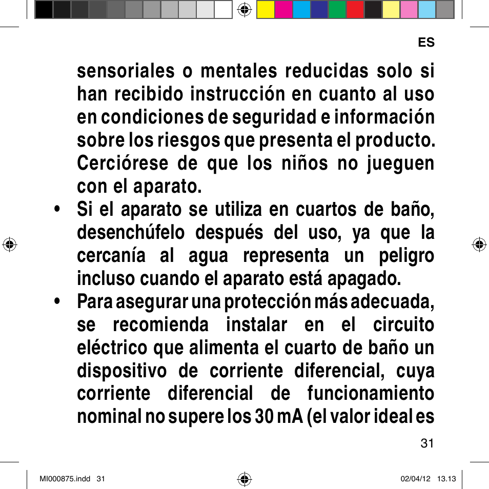 Imetec BELLISSIMA FLASH & GO DISPOSABLE LAMP User Manual | Page 37 / 146
