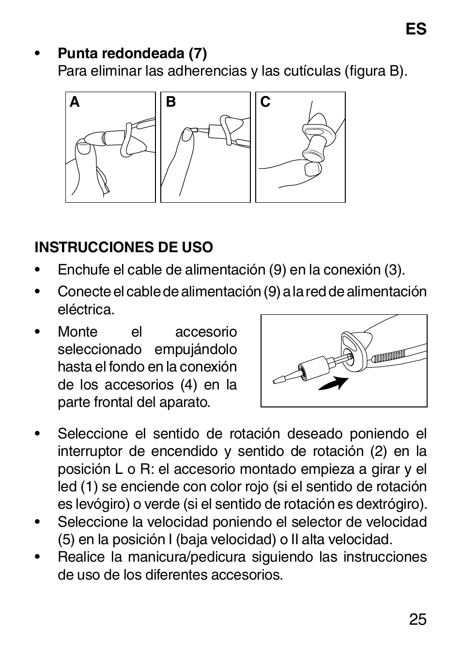 Imetec BELLISSIMA SENSITIVE MP1 100 User Manual | Page 27 / 29