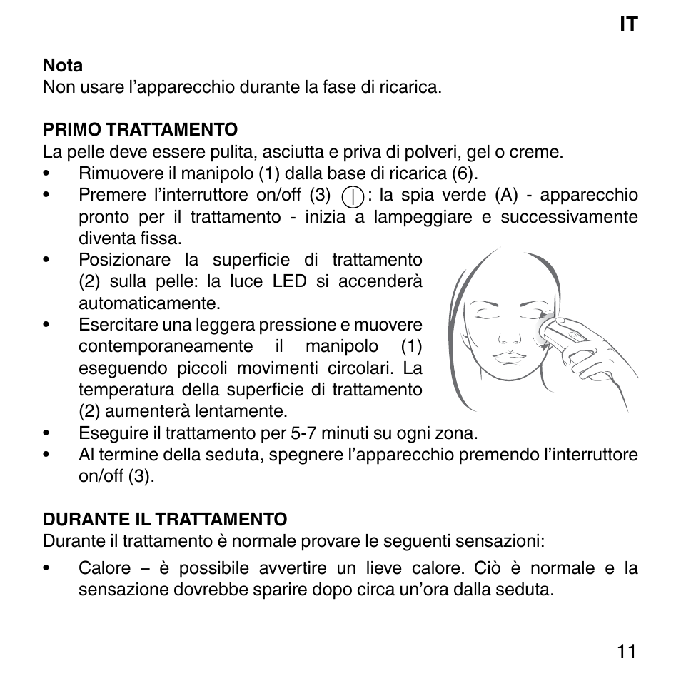 Imetec BELLISSIMA FACE FX User Manual | Page 15 / 92