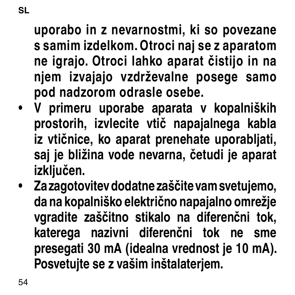 Imetec BELLISSIMA FACE FX User Manual | Page 58 / 92