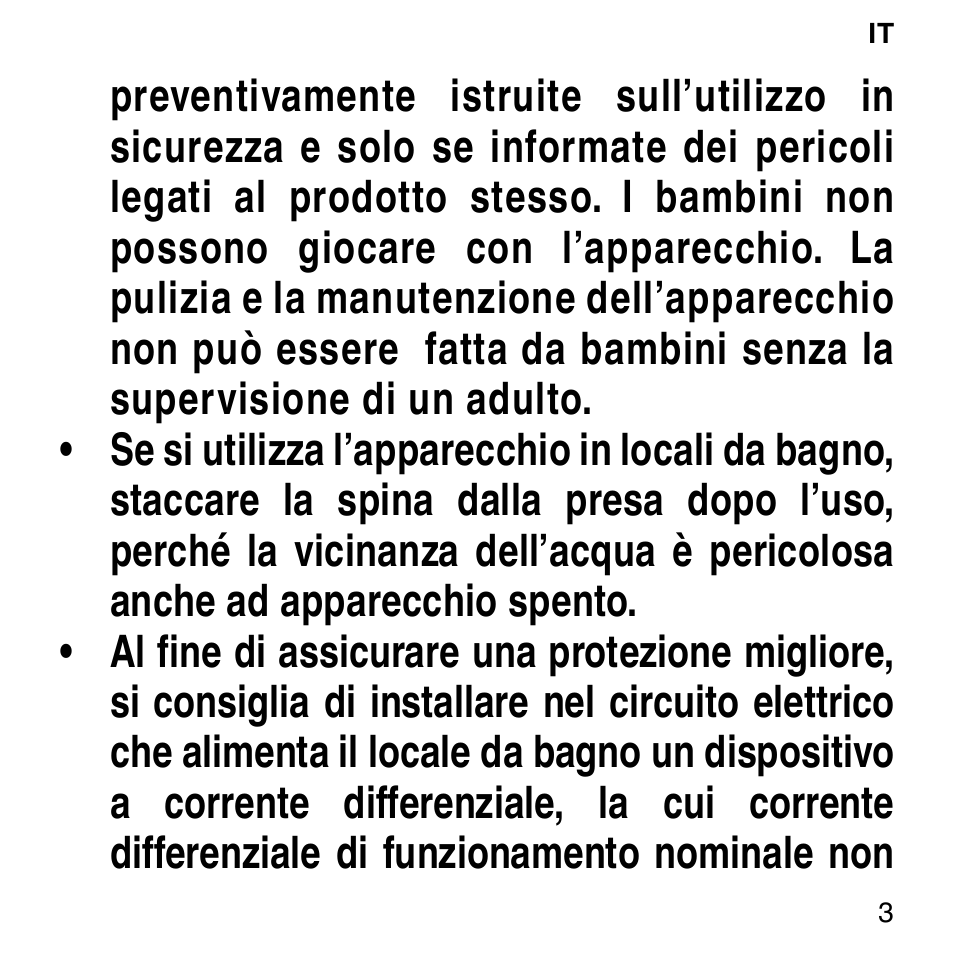 Imetec BELLISSIMA FACE FX User Manual | Page 7 / 92