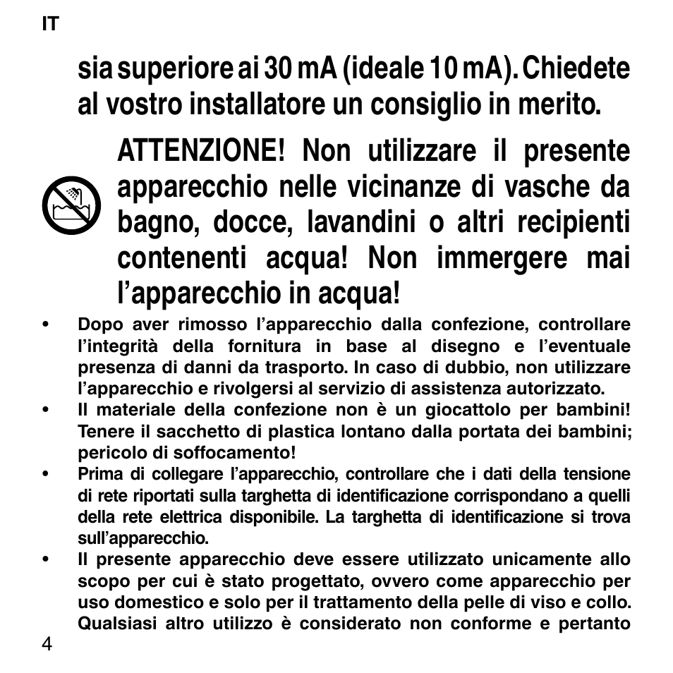 Imetec BELLISSIMA FACE FX User Manual | Page 8 / 92