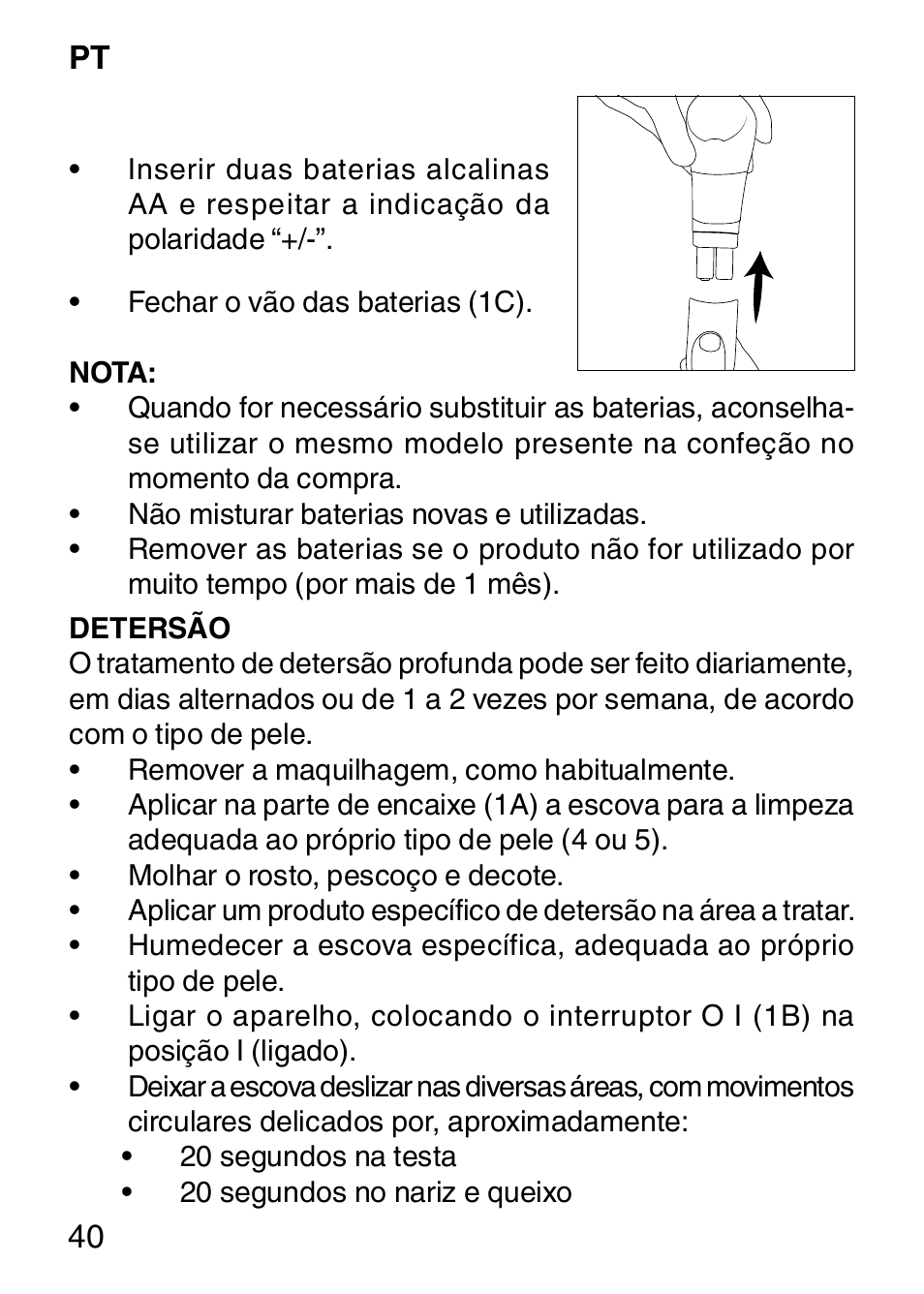 Imetec BELLISSIMA FACE CLEANSING User Manual | Page 42 / 58