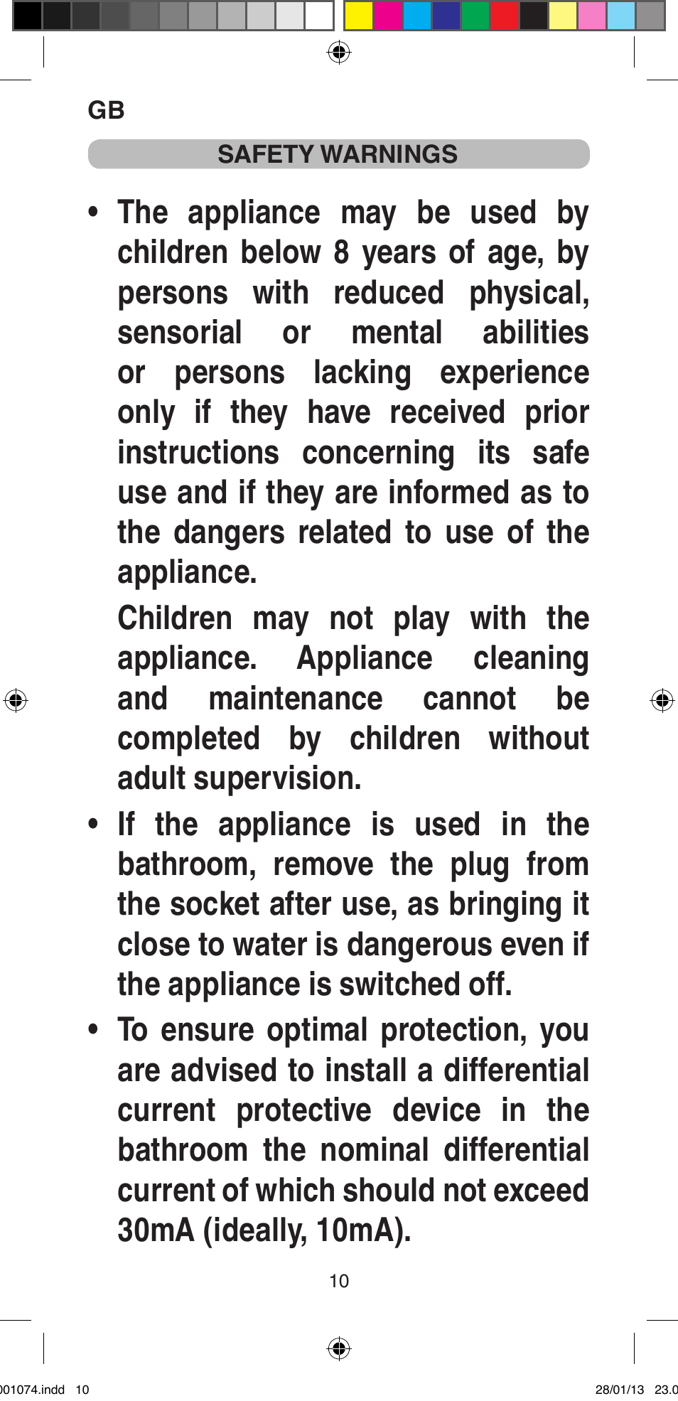 Imetec BELLISSIMA K5 2000 User Manual | Page 12 / 84