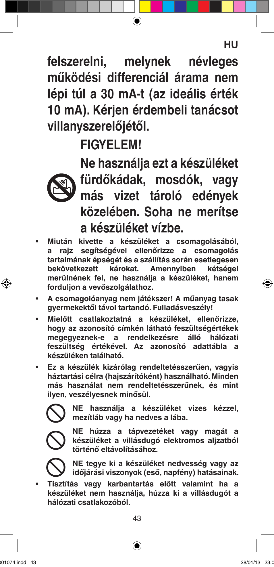 Imetec BELLISSIMA K5 2000 User Manual | Page 45 / 84
