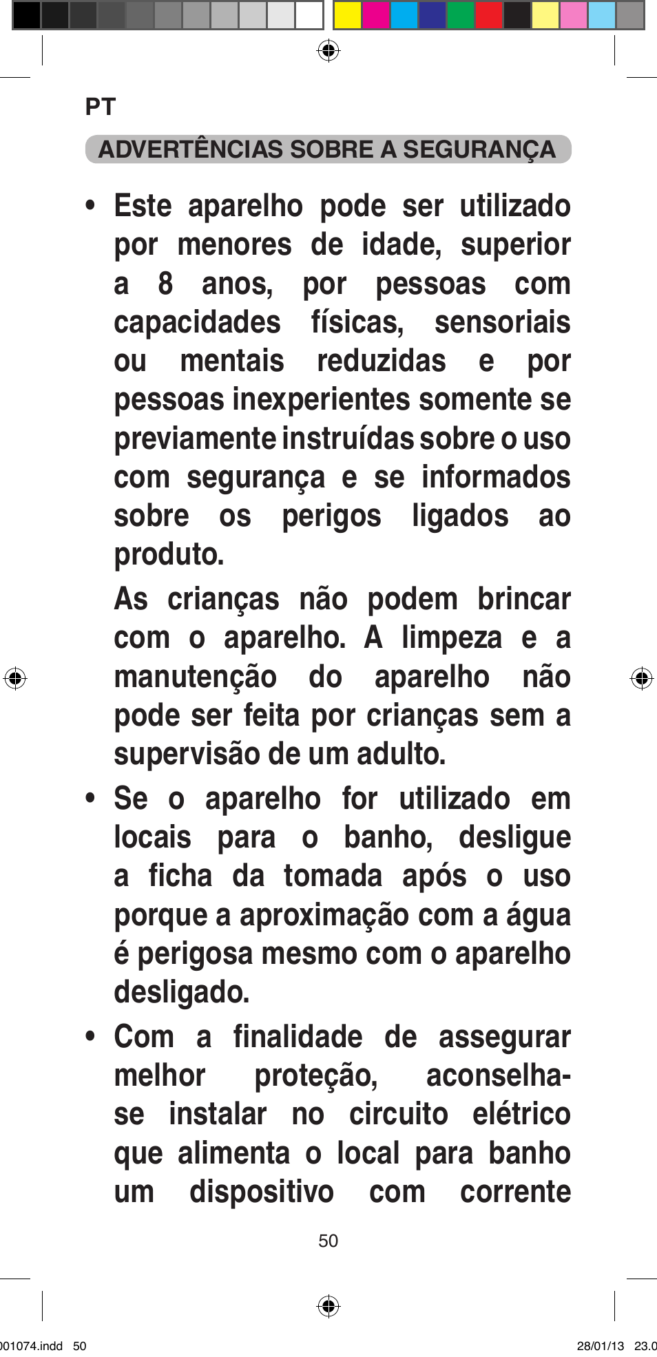 Imetec BELLISSIMA K5 2000 User Manual | Page 52 / 84