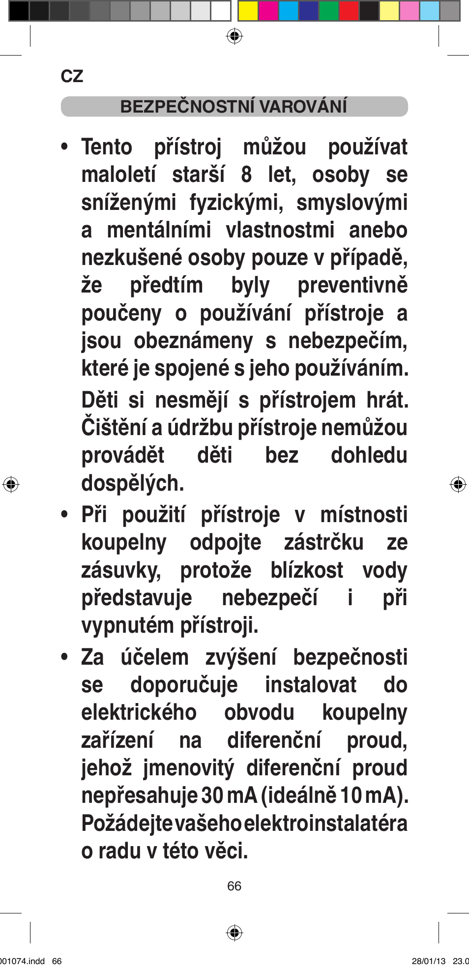 Imetec BELLISSIMA K5 2000 User Manual | Page 68 / 84