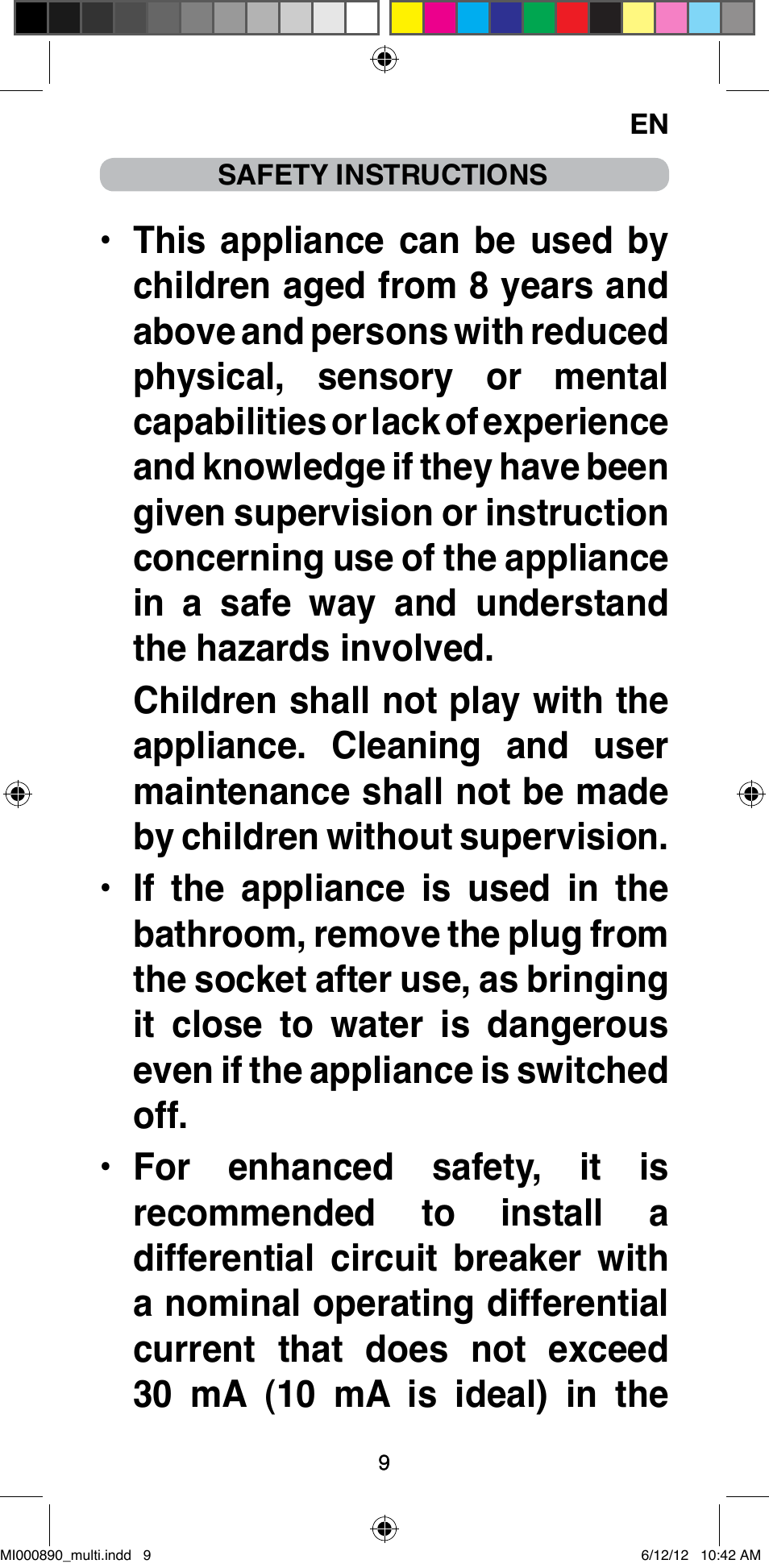 Imetec BELLISSIMA G13 50 User Manual | Page 11 / 65