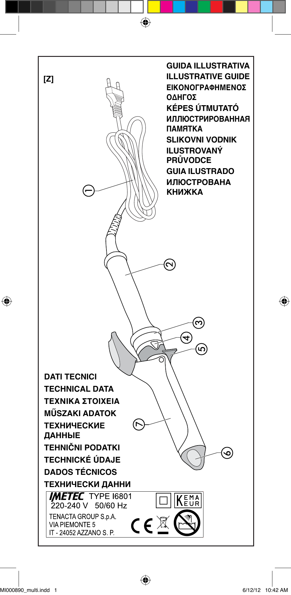 Imetec BELLISSIMA G13 50 User Manual | Page 2 / 65