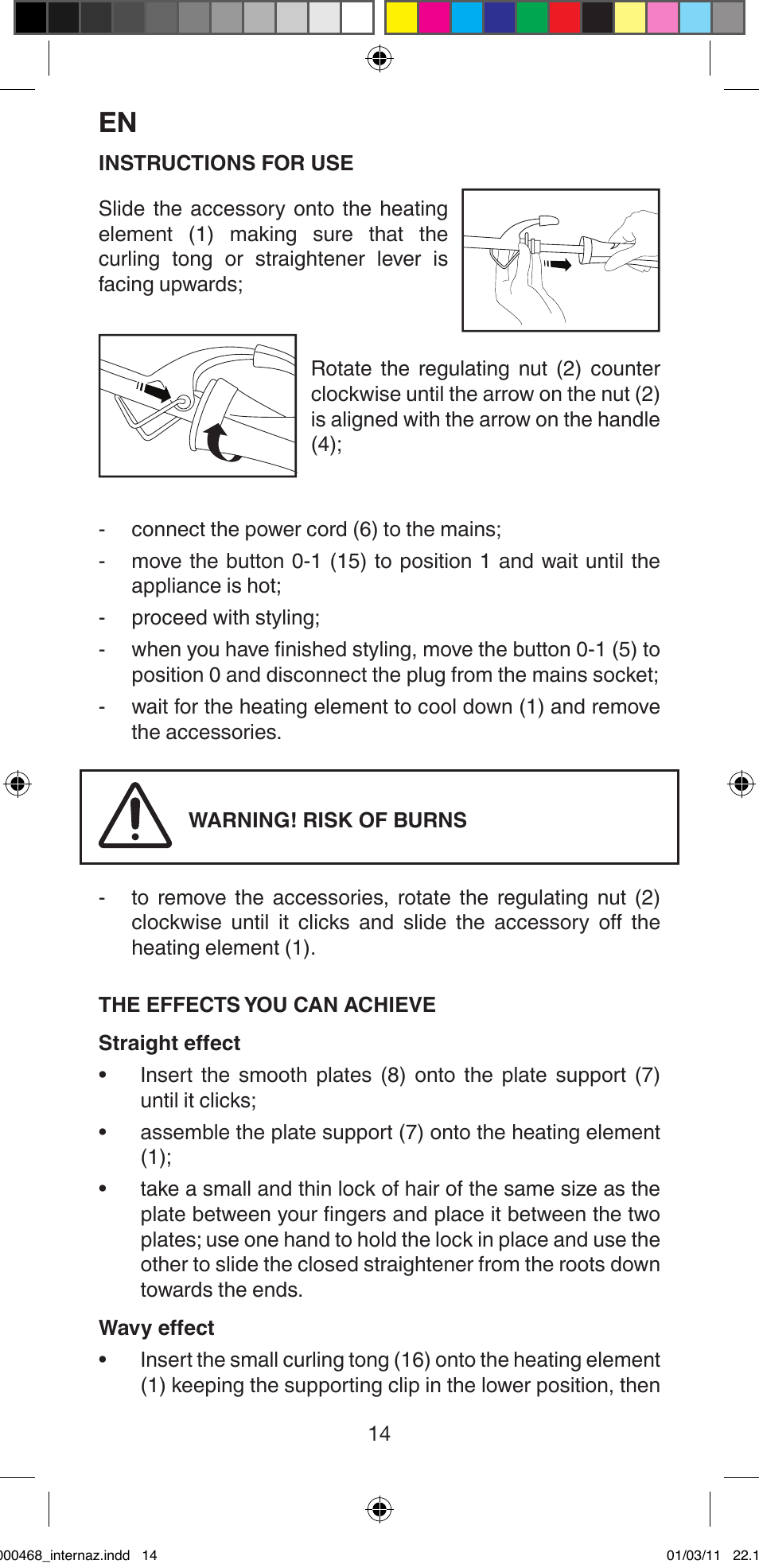 Imetec BELLISSIMA G9 90 User Manual | Page 16 / 76