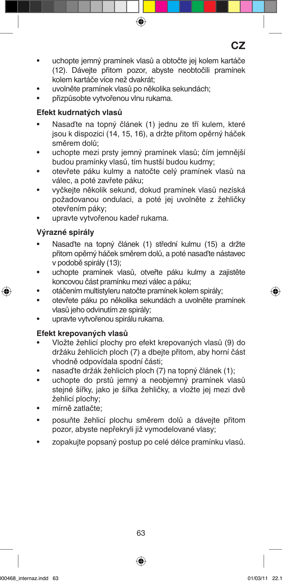 Imetec BELLISSIMA G9 90 User Manual | Page 65 / 76