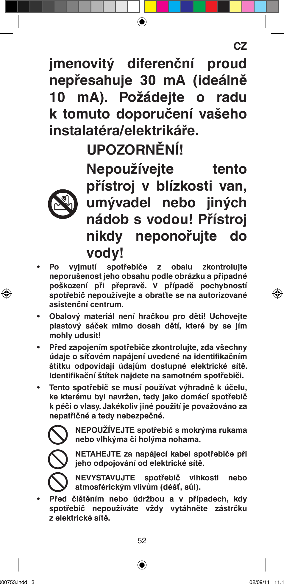 Imetec BELLISSIMA MAGIC TEXTURE B12 100 User Manual | Page 54 / 65
