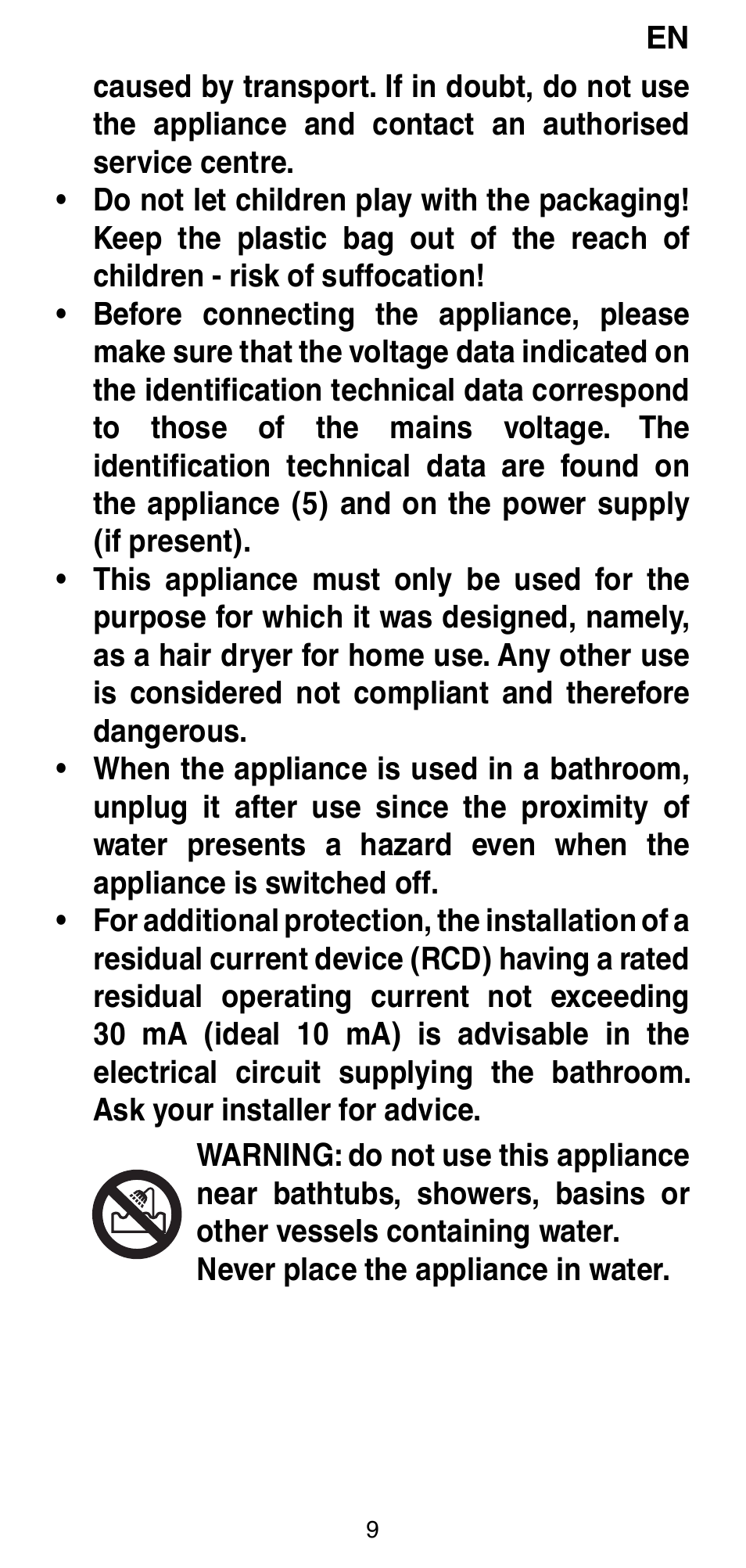 Imetec BELLISSIMA GH15 2000 User Manual | Page 11 / 79