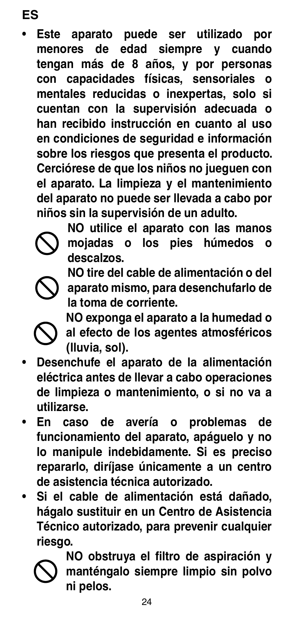 Imetec BELLISSIMA GH15 2000 User Manual | Page 26 / 79