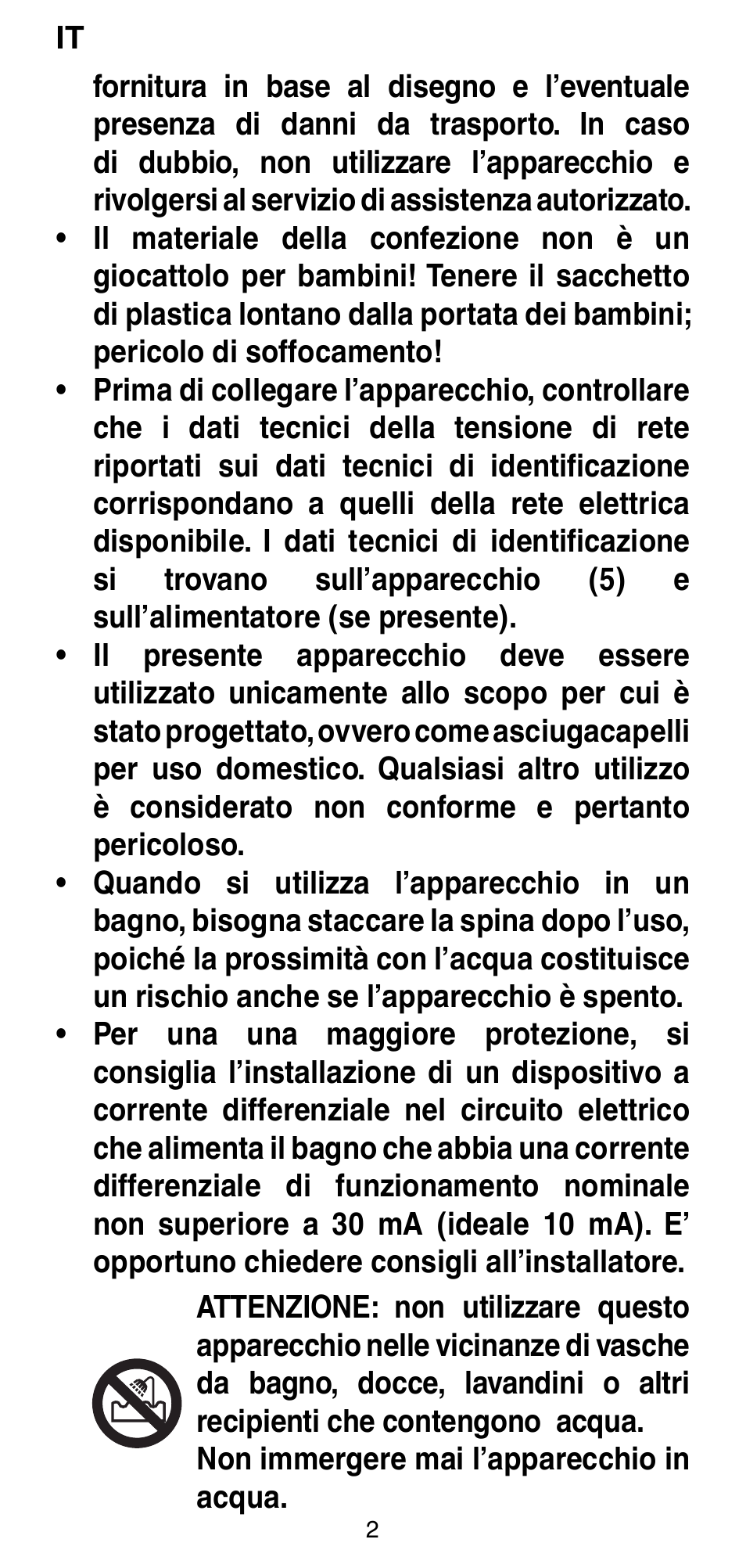 Imetec BELLISSIMA GH15 2000 User Manual | Page 4 / 79