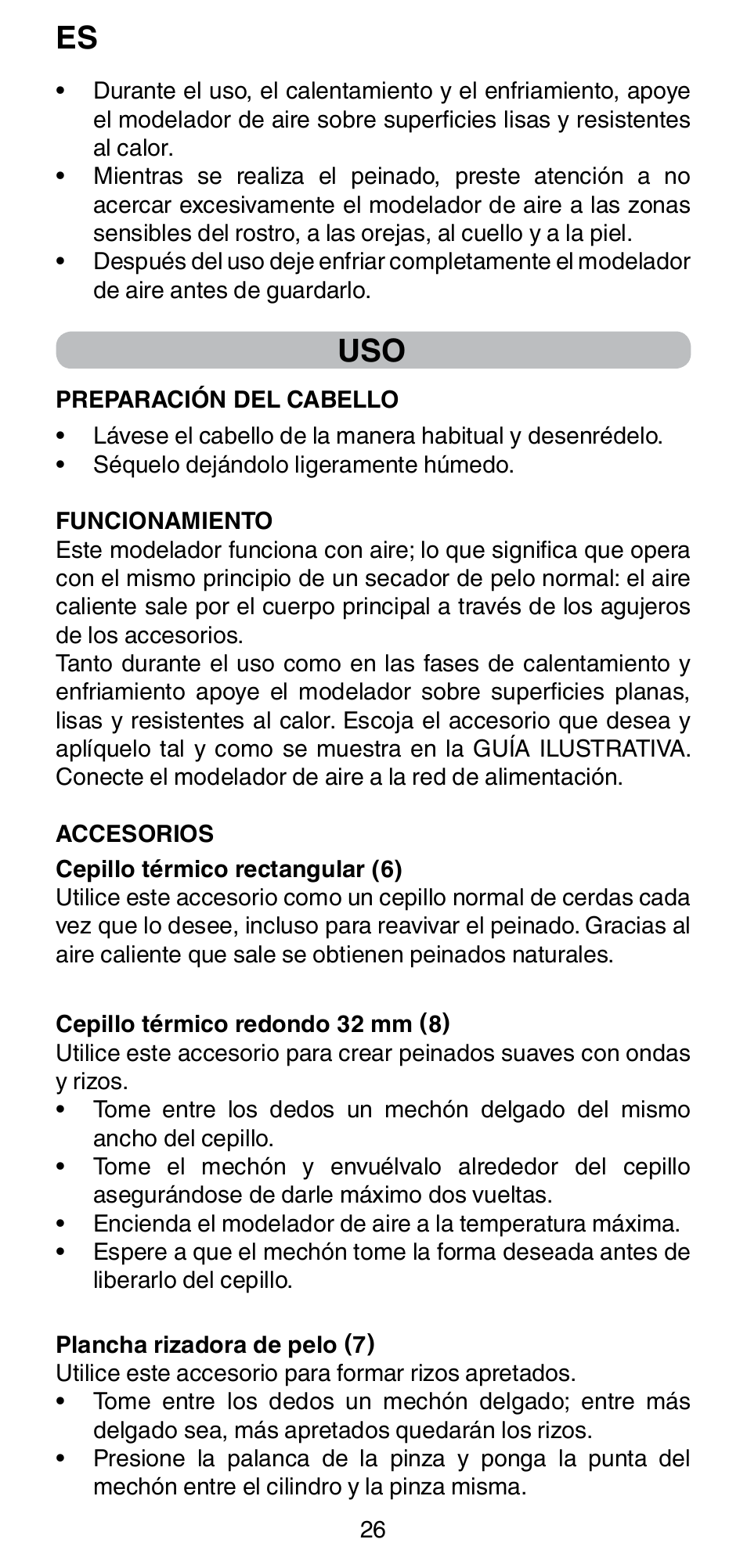 Imetec BELLISSIMA GH15 800 User Manual | Page 28 / 79