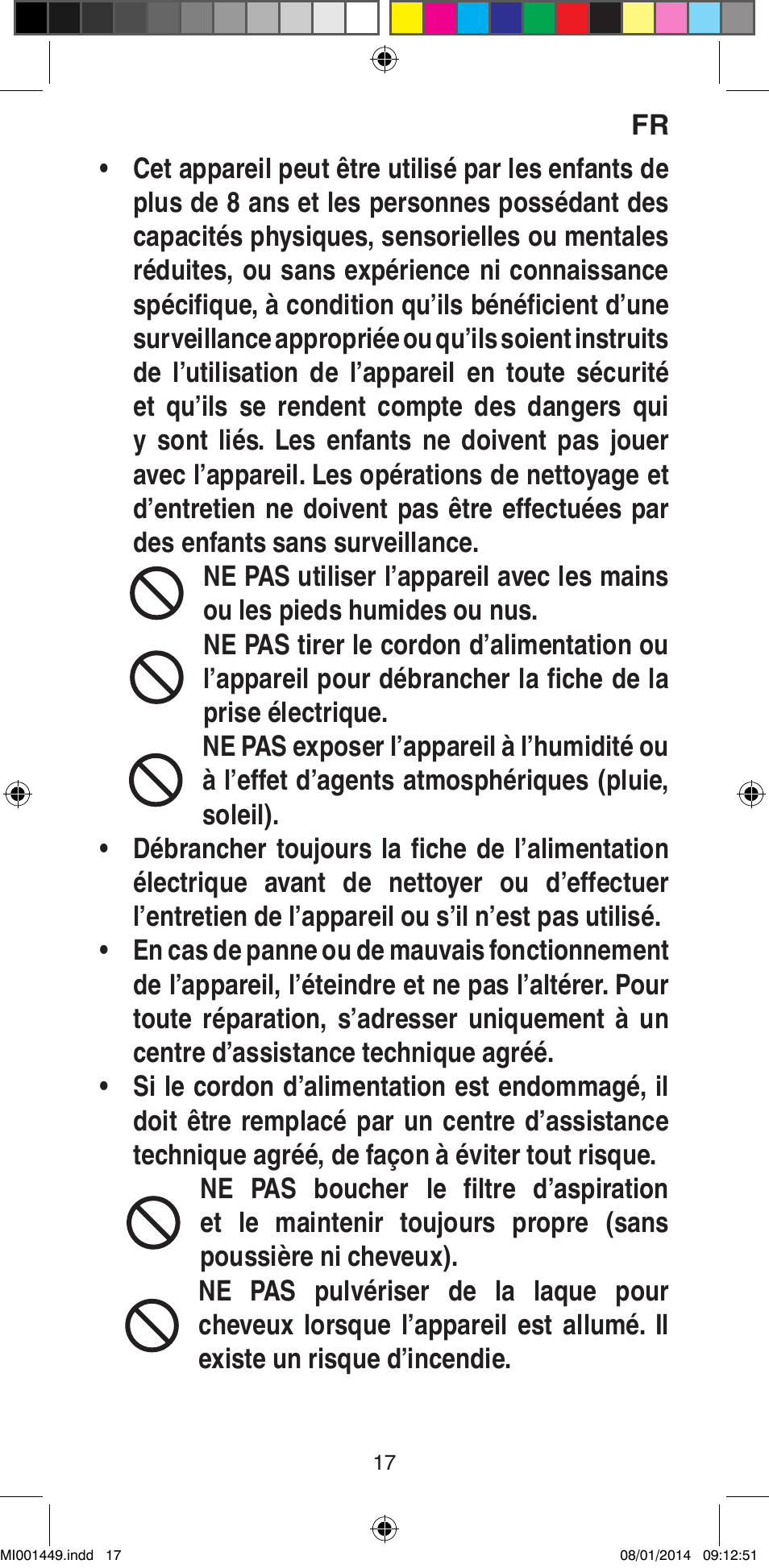 Imetec BELLISSIMA GH16 400 User Manual | Page 19 / 79